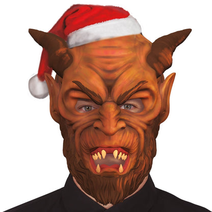 Maschera in lattice del Demonio Krampus Eco