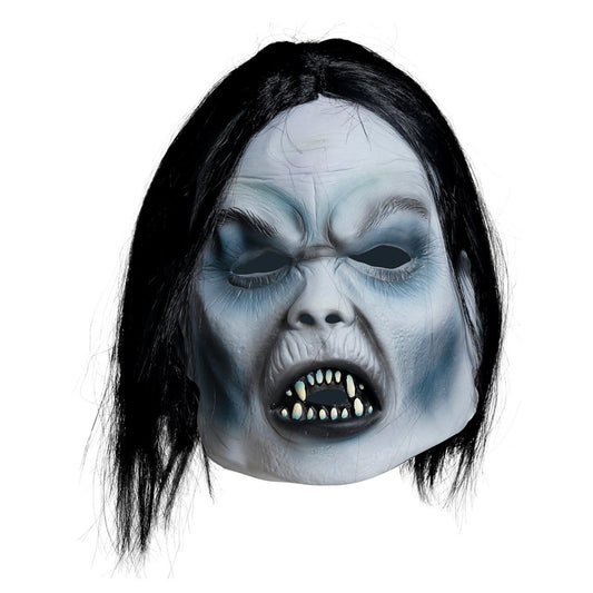 Maschera in lattice da Vampiro con capelli