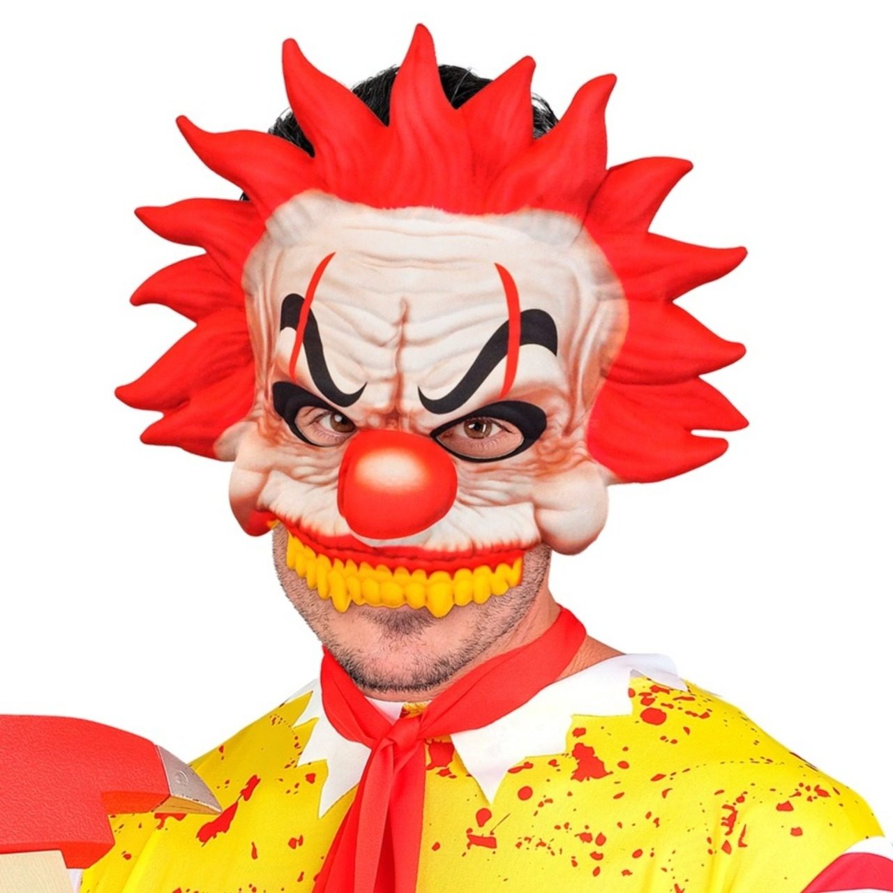 Mezza Maschera da Pagliaccio McDonald