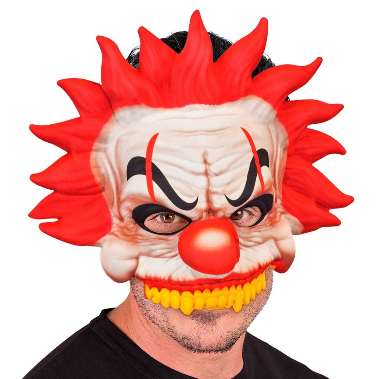 Mezza Maschera da Pagliaccio McDonald