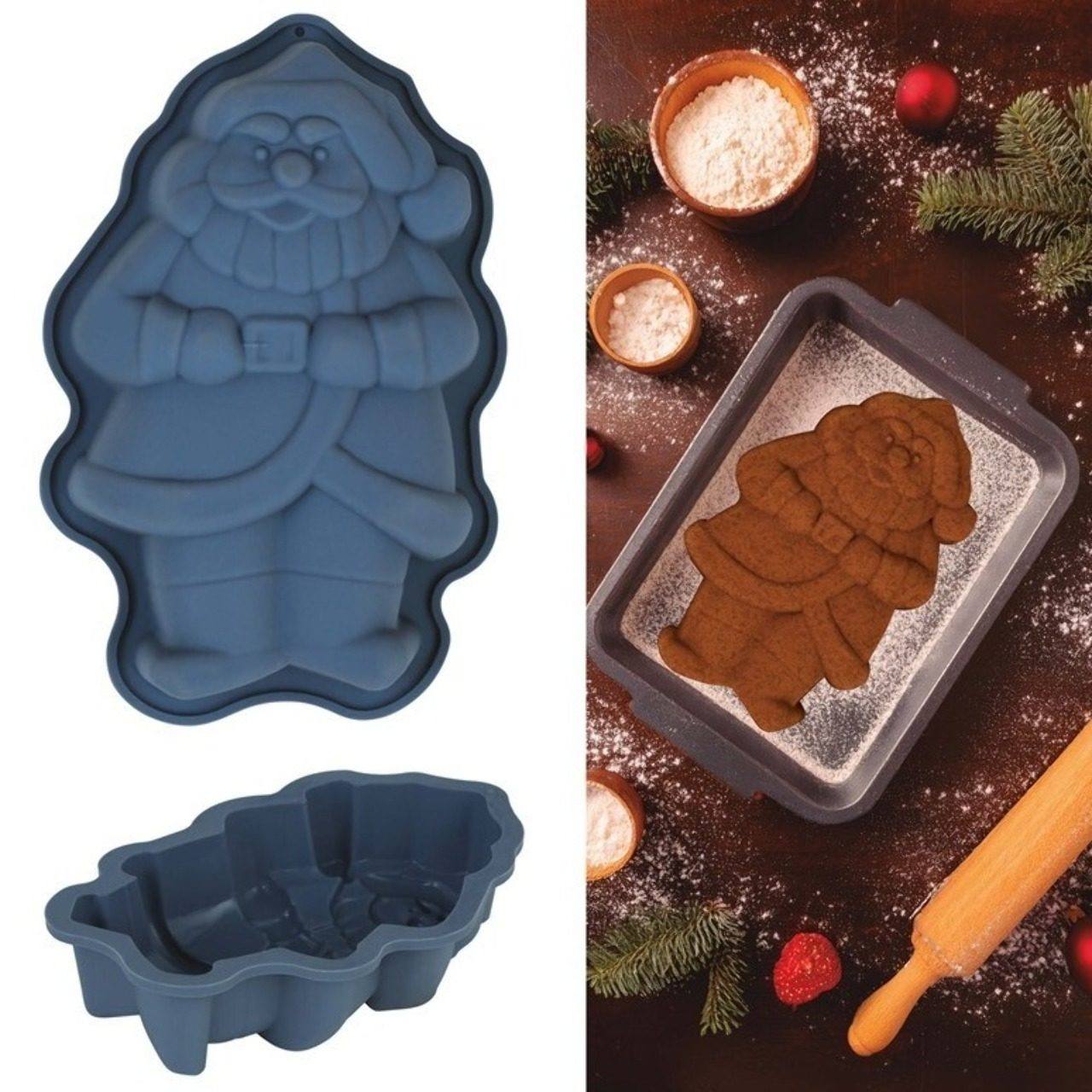 Stampo per torta Babbo Natale