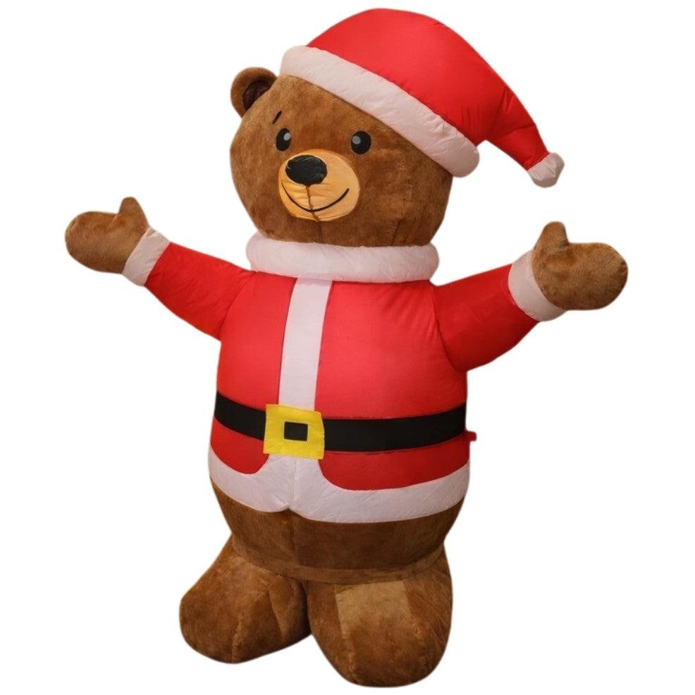 Orso di Natale Gonfiabile