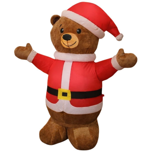 Orso di Natale Gonfiabile