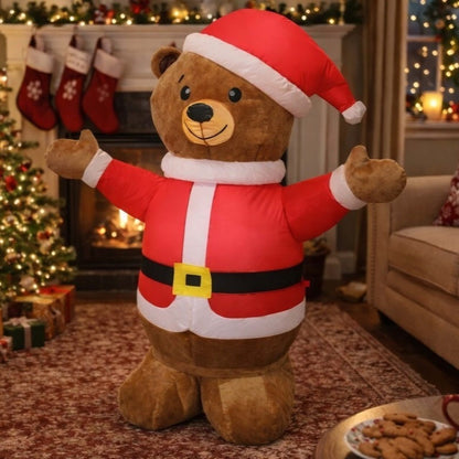 Orso di Natale Gonfiabile
