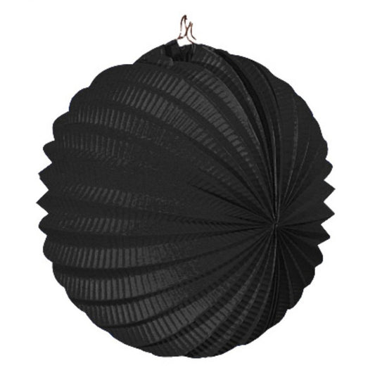 Pack da 12 lanterne da fiera nere