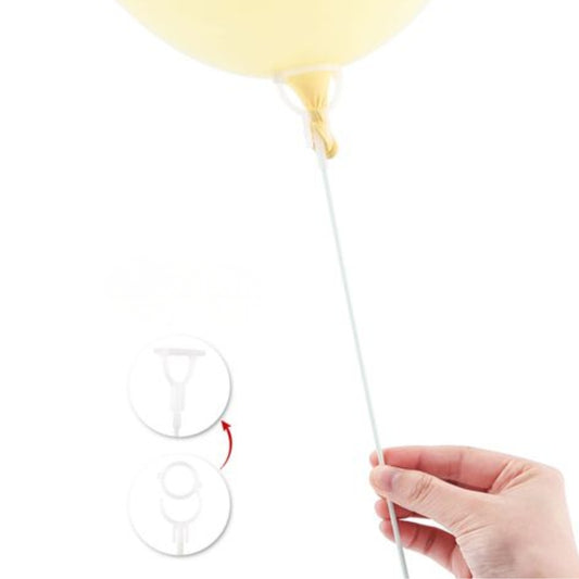 Pacco da 12 astine per palloncini