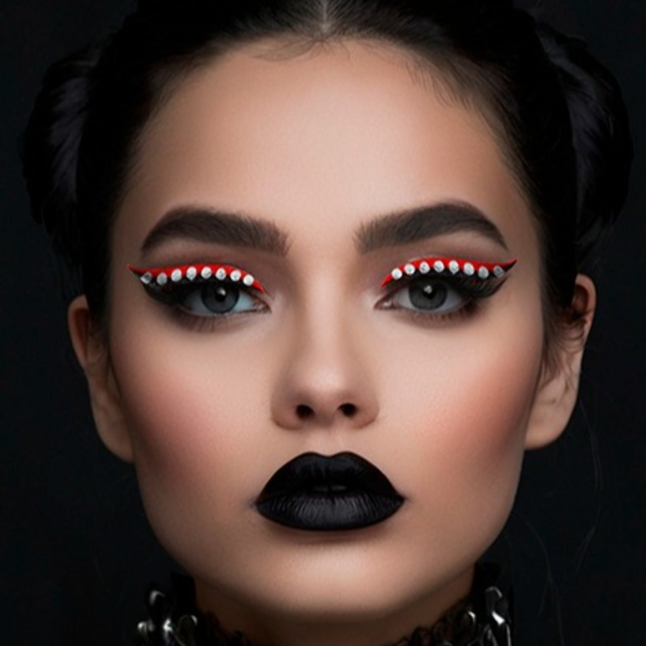 Pack da 2 Gemme Eyeliner Rosso per Occhi