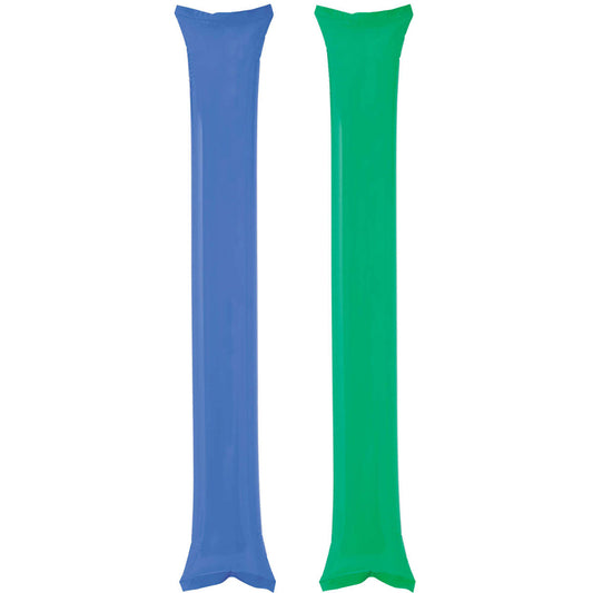 Pack di 2 Bastoni Gonfiabili (Colori assortiti)