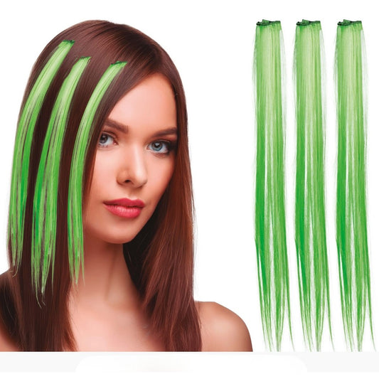 Pack di 3 Ciocche Verdi