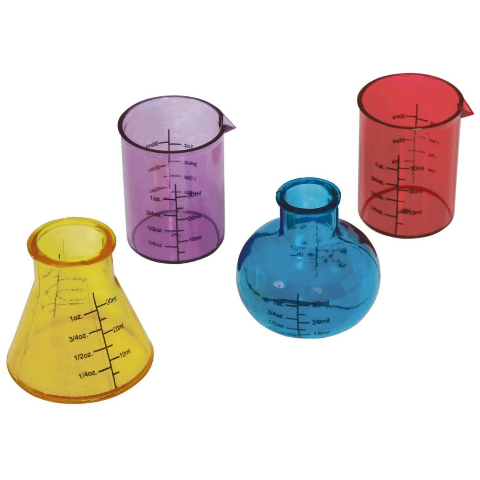Confezione da 4 provette da laboratorio