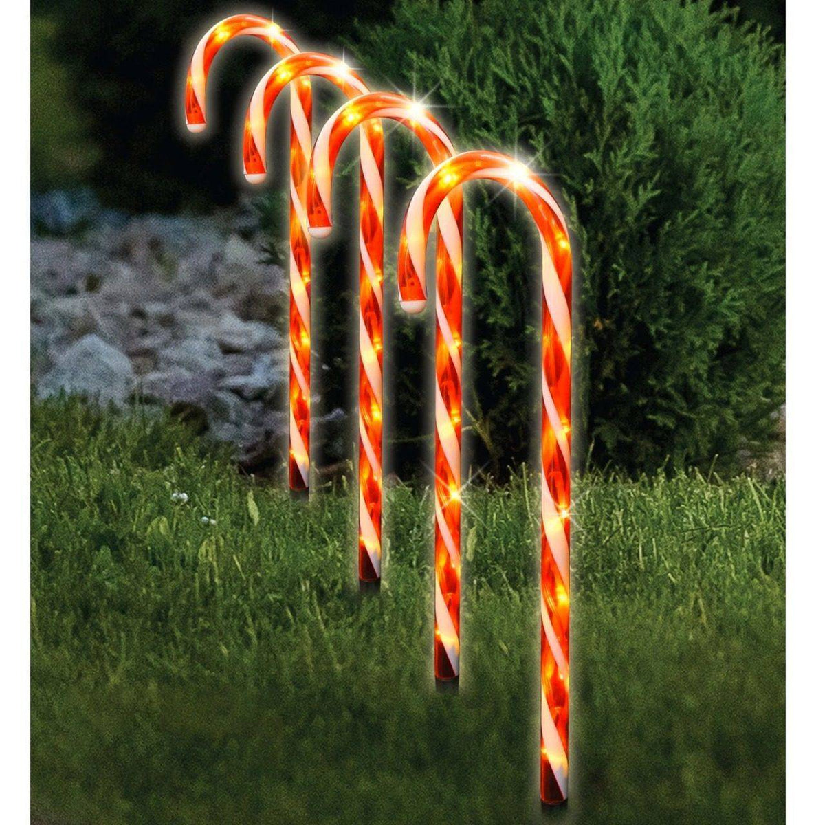 Confezione da 6 Bastoncini di Caramella a Led