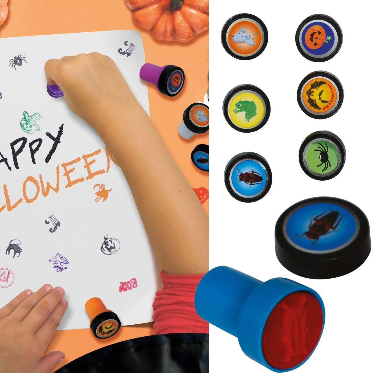 Pack 6 Timbri Halloween