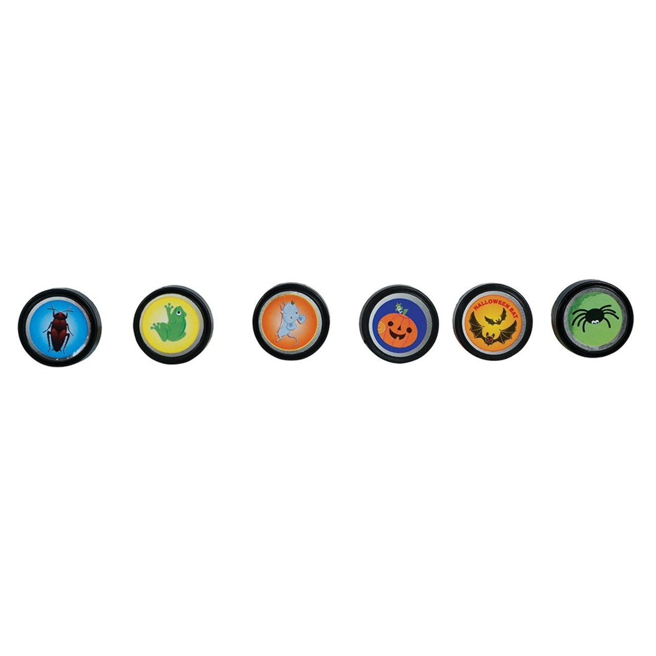 Pack 6 Timbri Halloween