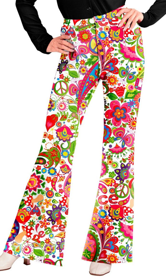 Pantaloni anni '70 pace da donna
