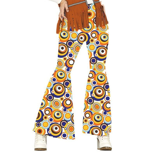 Pantaloni Circles anni '70 da donna