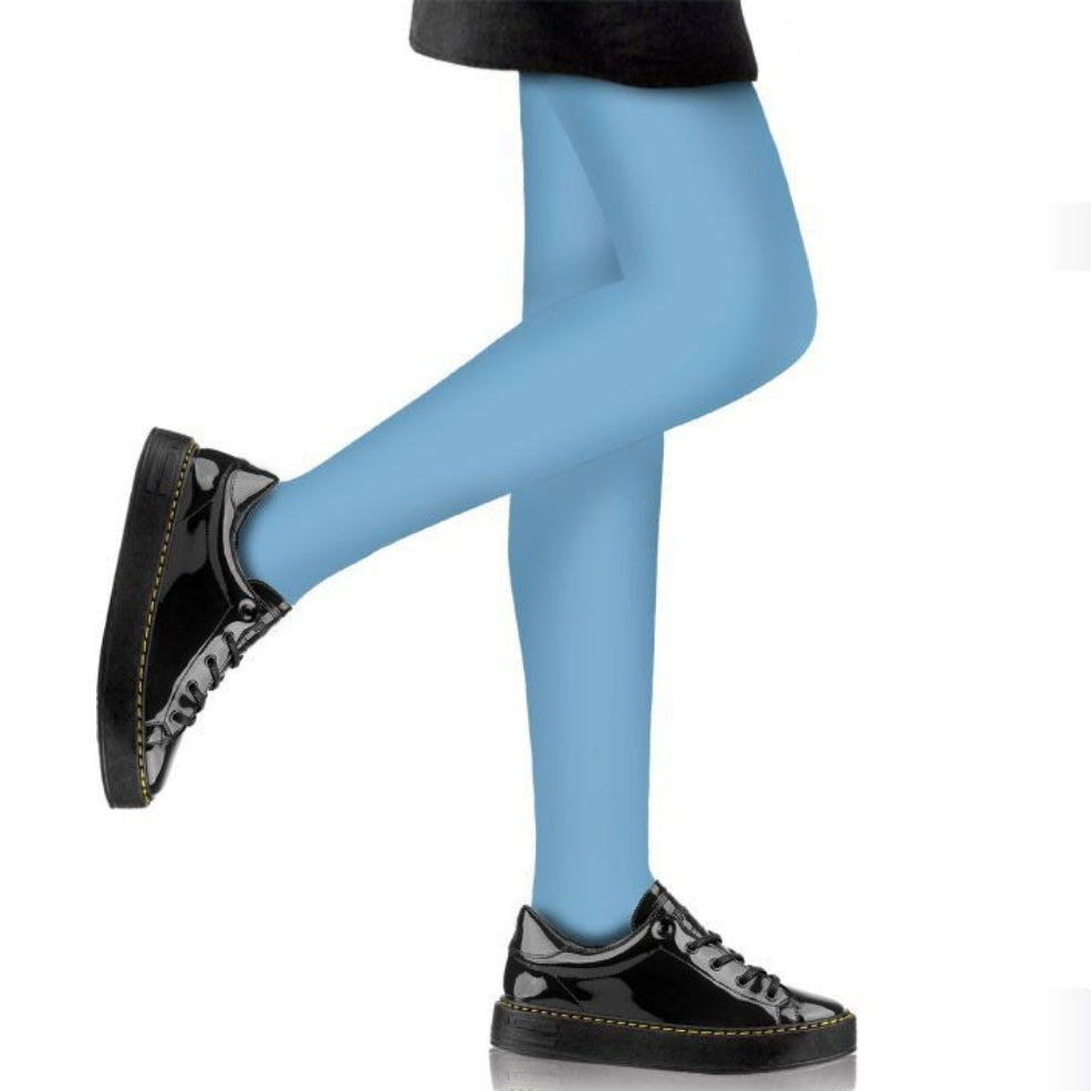 Collant Blu Chiaro Eco per bambini