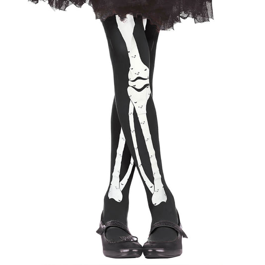 Collant scheletro per bambini eco