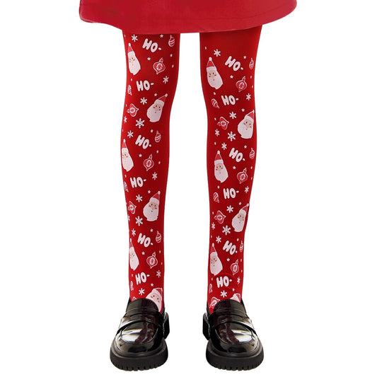 Collant di Babbo Natale per bambina