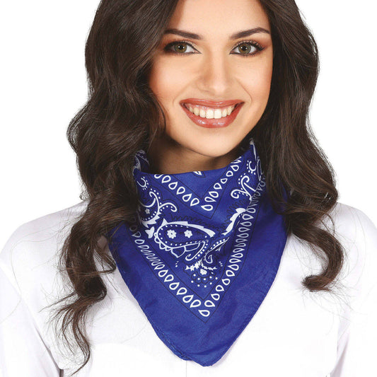 Foulard Cowboy Blu