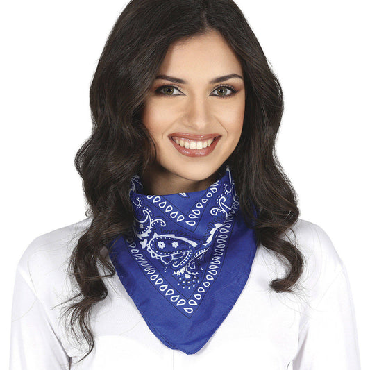 Foulard Cowboy Blu