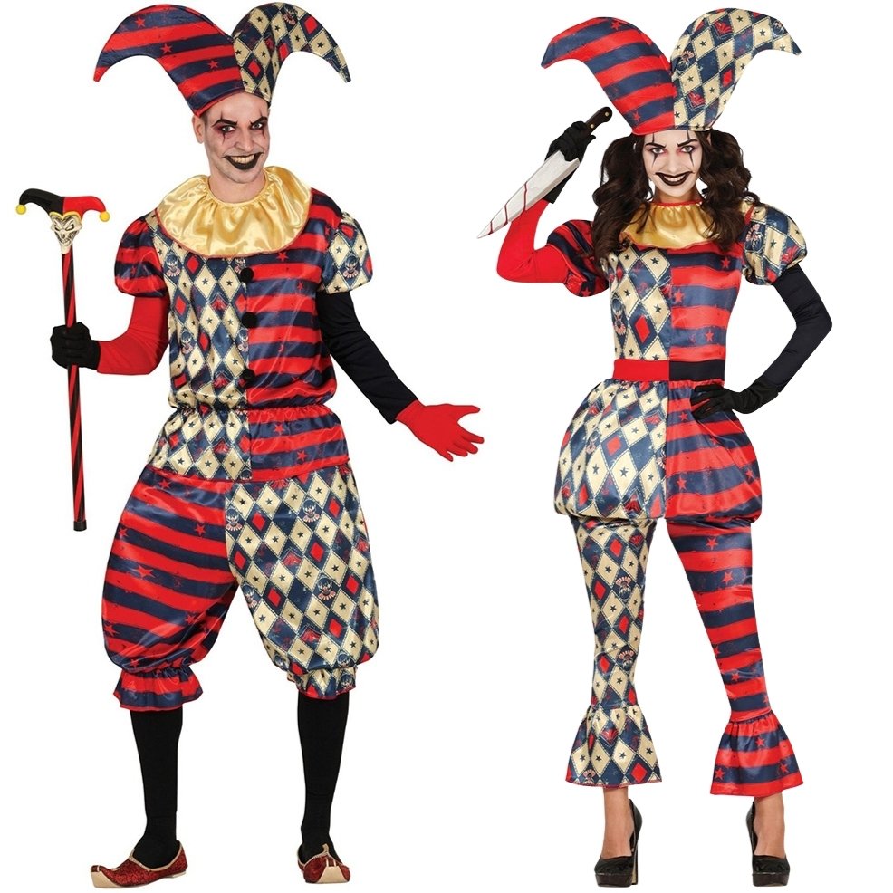 Costumi di coppia da Arlecchino Demoniaco