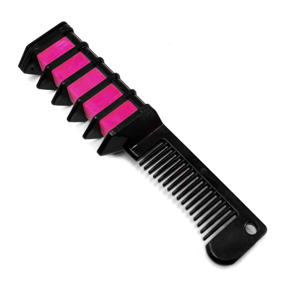 Pettine di gesso fucsia per capelli