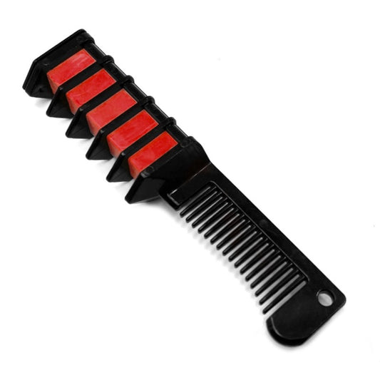 Pettine di gesso rosso per capelli