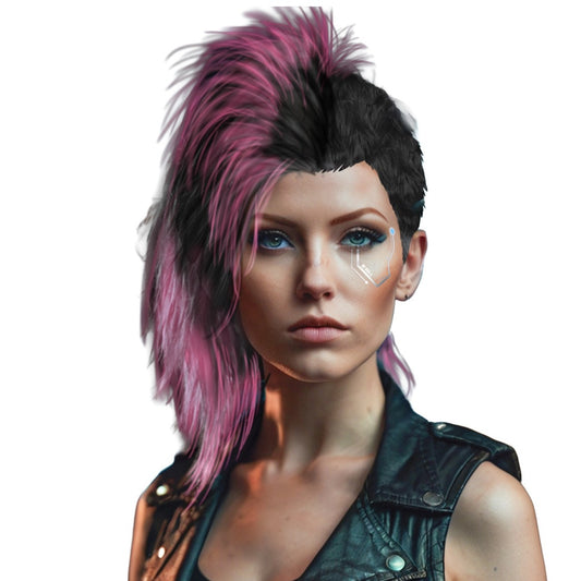 Parrucca Cyberpunk Judy