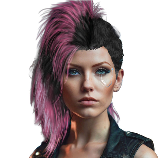 Parrucca Cyberpunk Judy