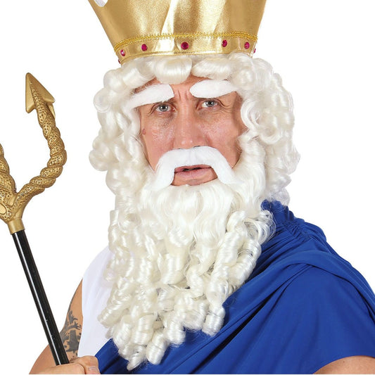 Parrucca da Dio Greco Zeus
