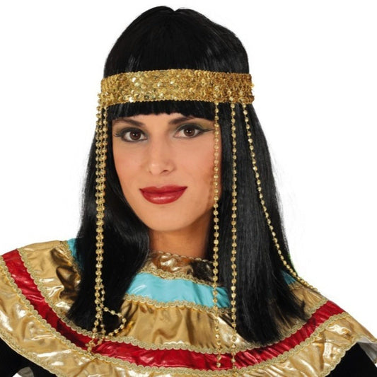 Parrucca Egiziana con Diadema