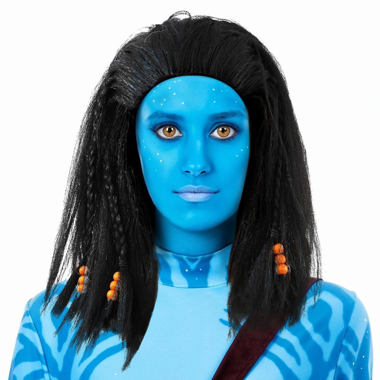 Parrucca da Guerriera Avatar