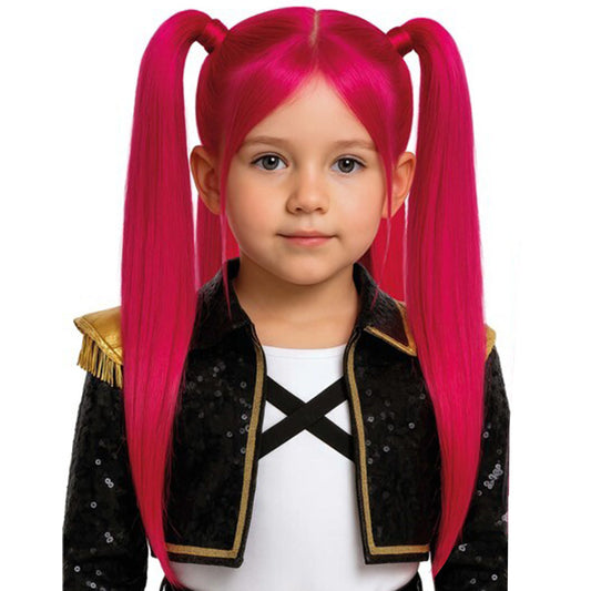 Parrucca Guerriera K-Pop Mira per bambini 