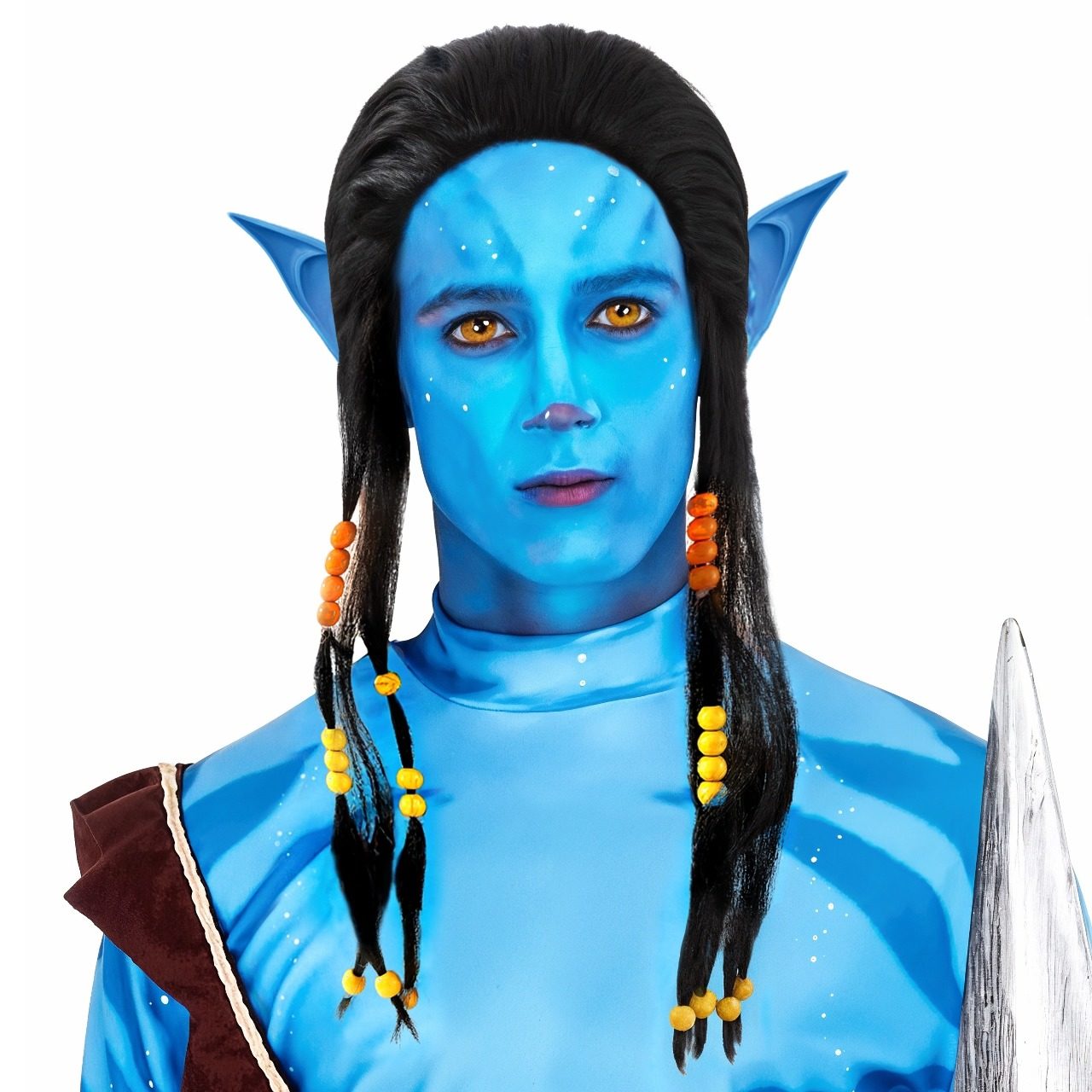 Parrucca da Guerriero Avatar