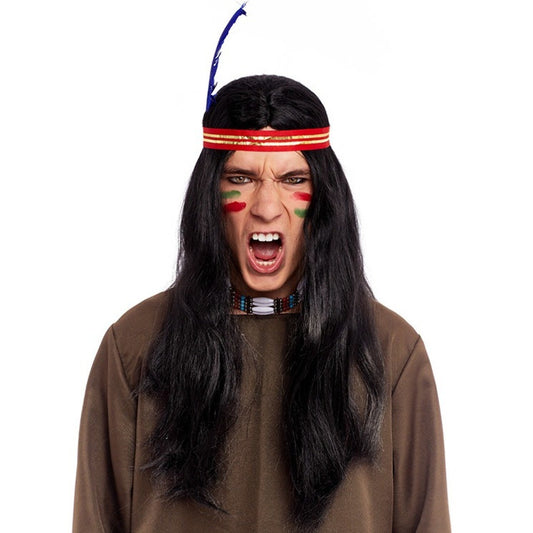 Parrucca da indiano Miwok