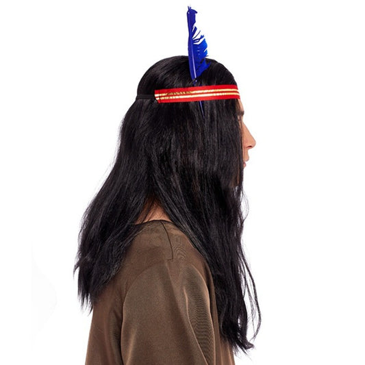 Parrucca da indiano Miwok