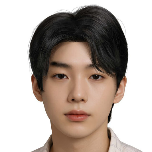 Parrucca Nera K-Pop Jinu
