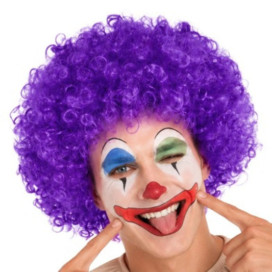 Parrucca da Clown Lilla