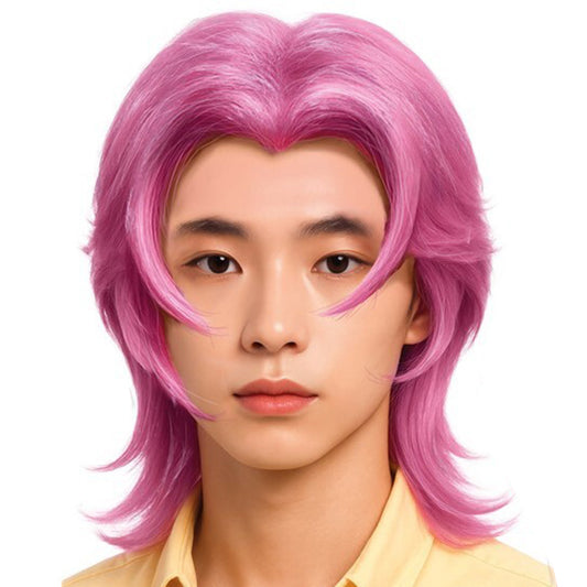 Parrucca Rosa K-Pop Romance