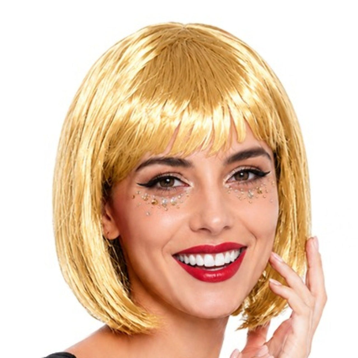 Parrucca bionda corta Raffaella