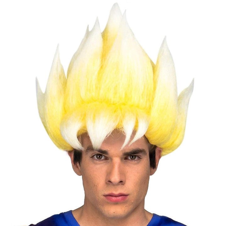 Parrucca da Goku Sayan per adulti