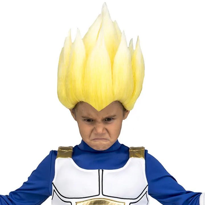 Parrucca da Sayan Vegeta per bambini