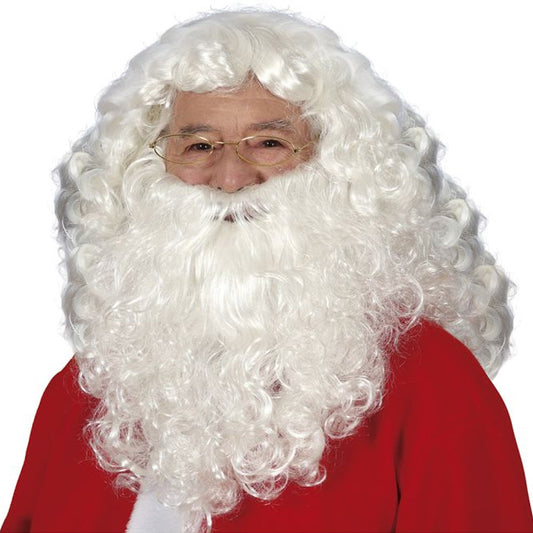 Parrucca e Barba di Babbo Natale Classica