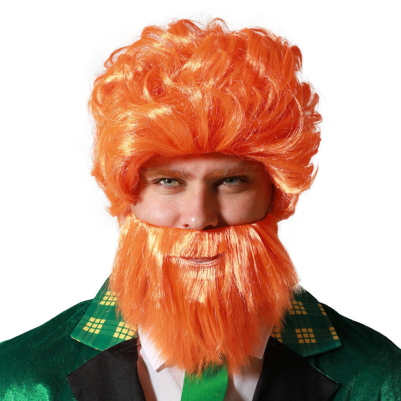 Parrucca e Barba Rossastro