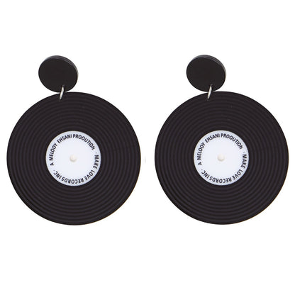 Orecchini con Dischi Vinile