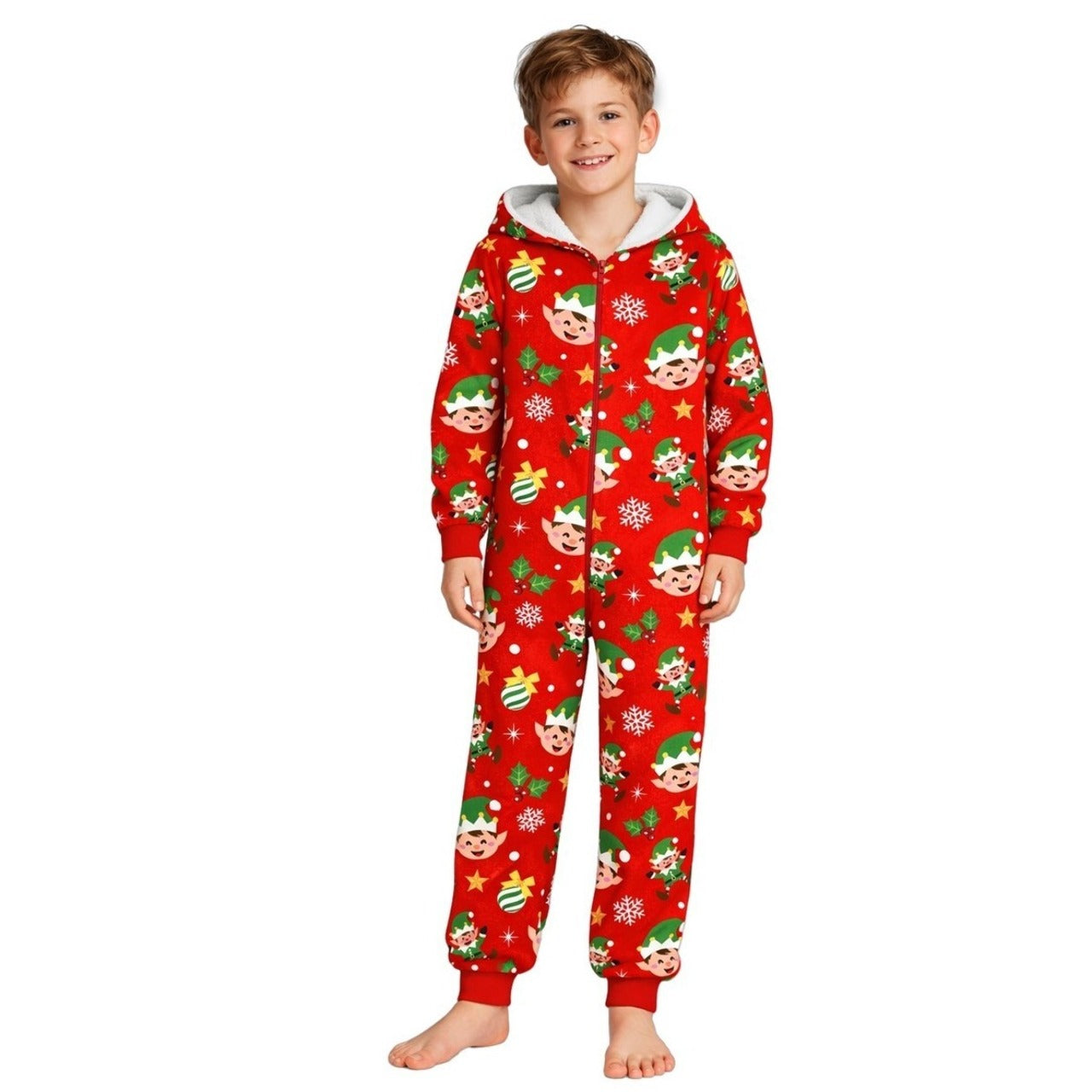 Pigiama da Elfo di Natale per bambini