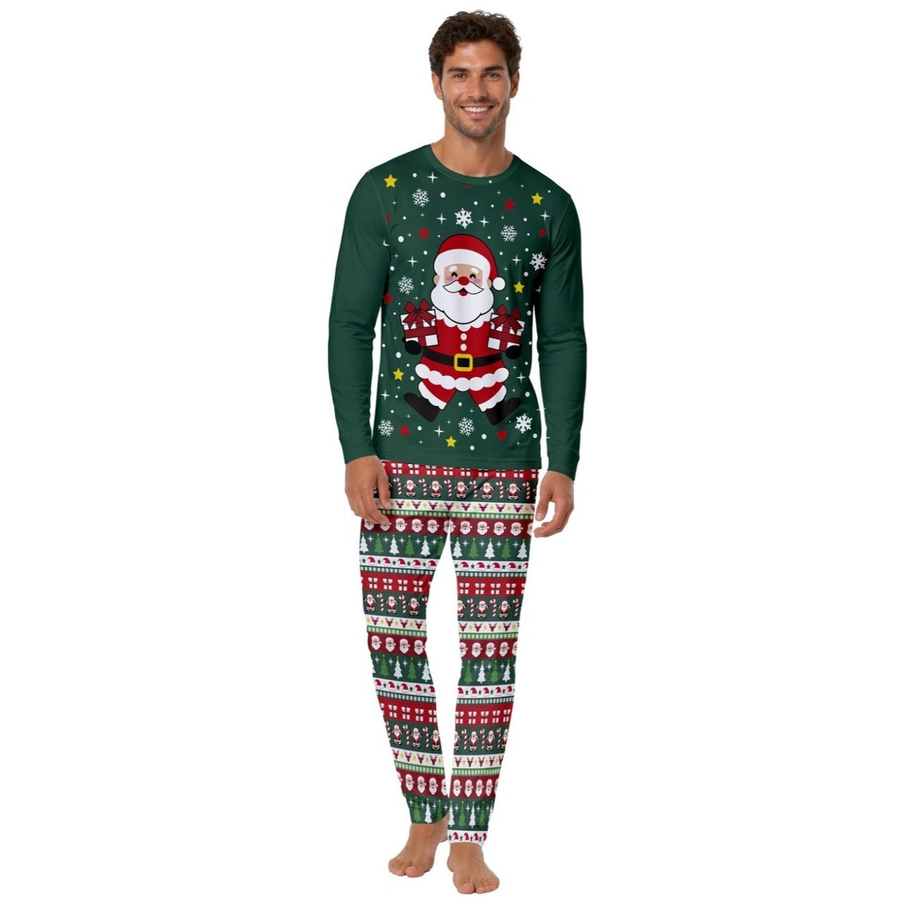 Pigiama da Babbo Natale da uomo