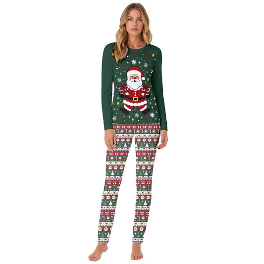 Pigiama da Babbo Natale da donna