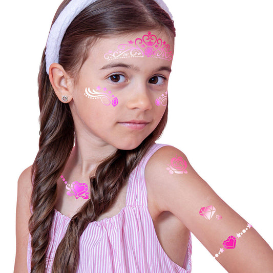 Stencil Trucco da Principessa per bambini