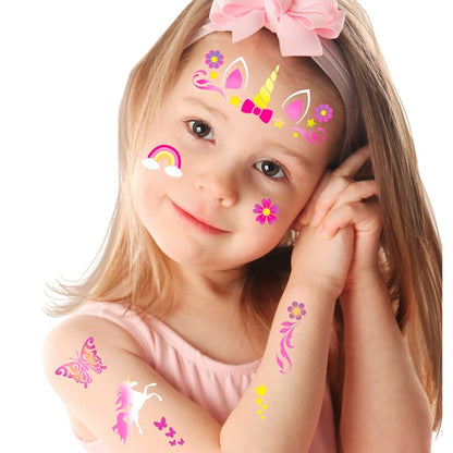 Stencil Trucco da Unicorno per bambini